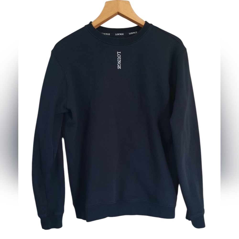 Lounge Organic Cotton Blend Crewneck Sweater
